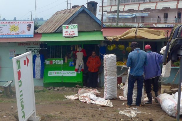 Point M-Pesa au Kenya