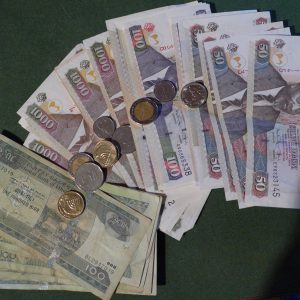 Des billets de banques africains