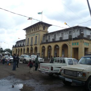 The central railway station in Ethiopia's capital Addis Ababa.