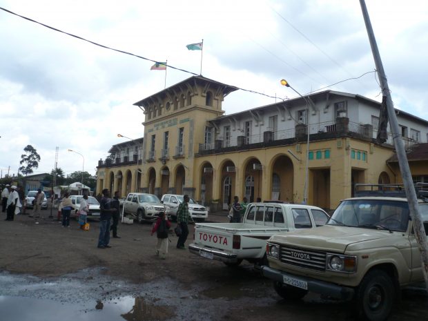 The central railway station in Ethiopia's capital Addis Ababa.