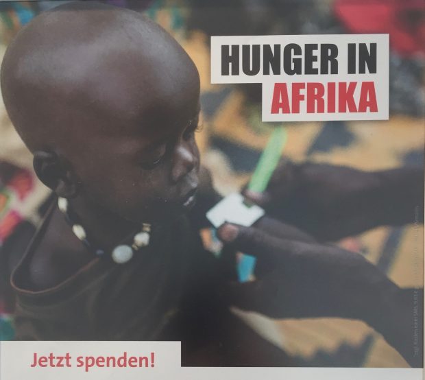 Spendenaufruf gegen Hunger in Afrika