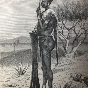 Lithographie Afrikaner