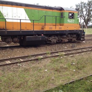 A locomotive serving for a long time Kenya Railways.