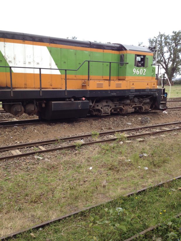 A locomotive serving for a long time Kenya Railways.