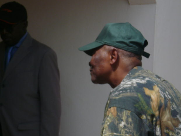 Meeting then Malian President Amadou Toumani Touré in February 2012: He had to leave office three weeks later.