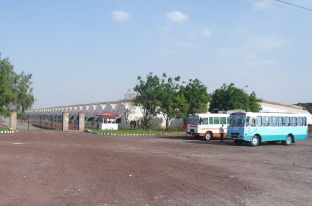 A flower farm in Ethiopia next to the town of Mojo.